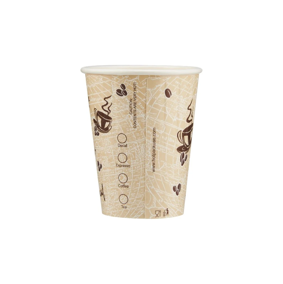 12 Oz Printed Embossed Paper Cups - Image 3