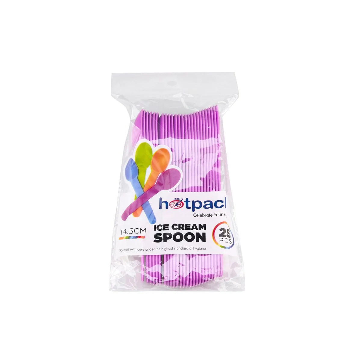 14.5 cm Plastic Ice Cream Spoons - Image 4