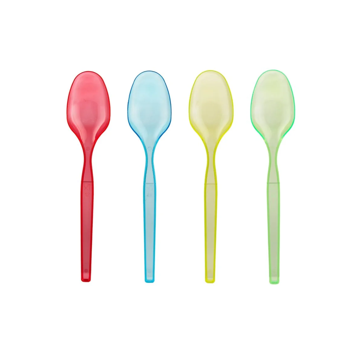 17cm Plastic Dessert Spoons