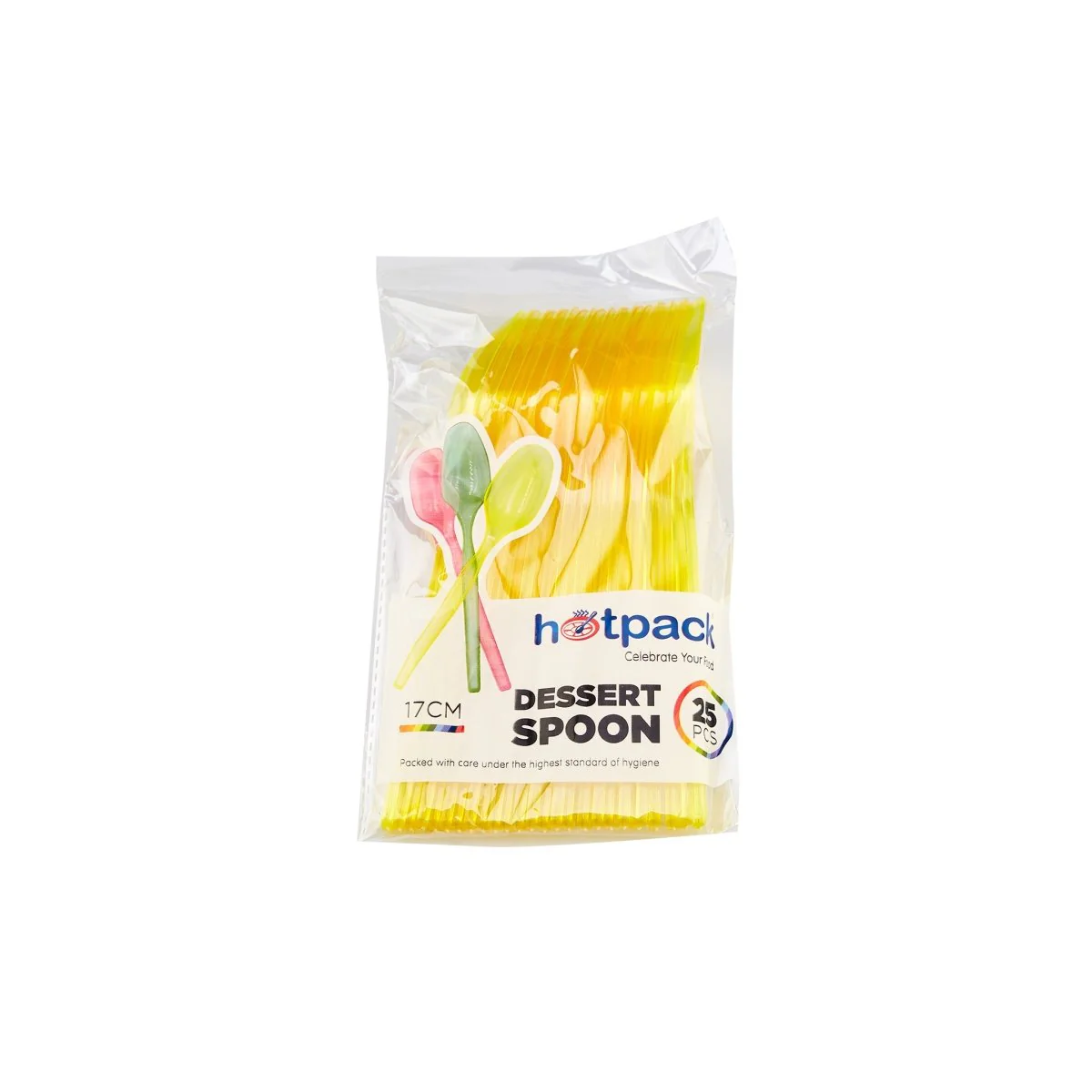 17cm Plastic Dessert Spoons - Image 12