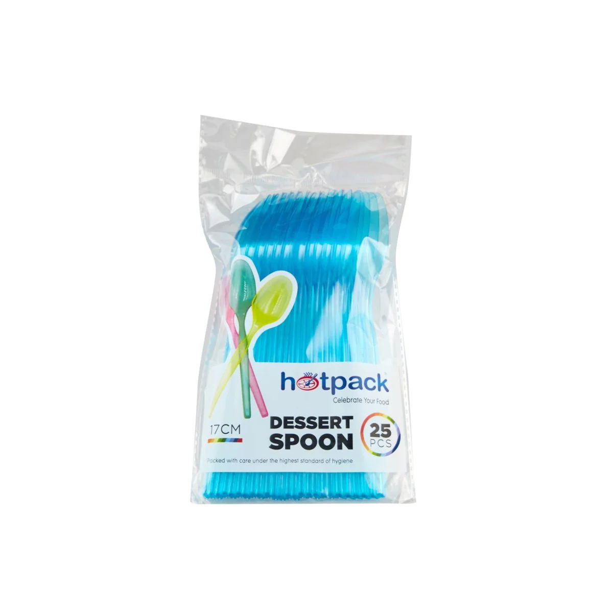 17cm Plastic Dessert Spoons - Image 9