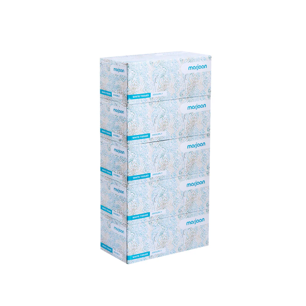 30 Boxes Marjaan Facial Tissue 200 Sheets x 2 Ply - Image 5