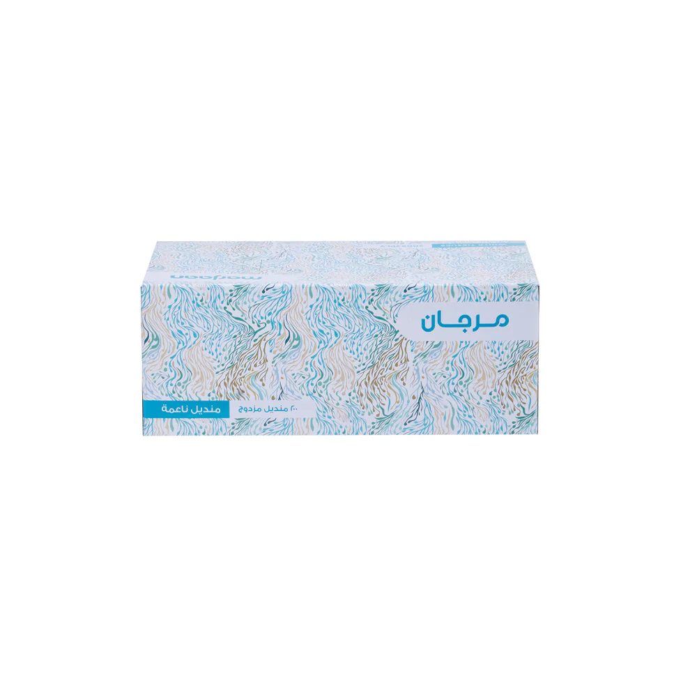 30 Boxes Marjaan Facial Tissue 200 Sheets x 2 Ply - Image 8