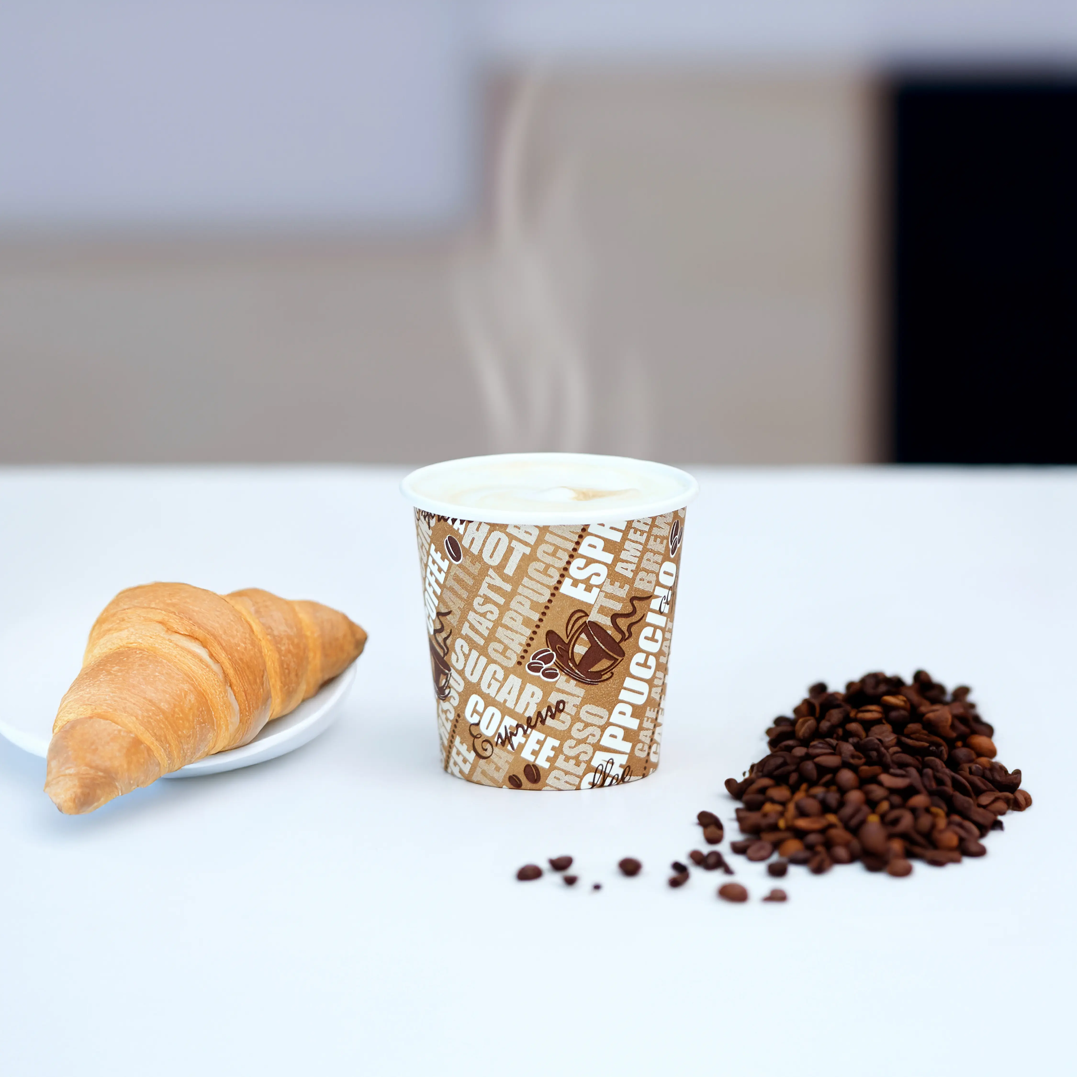 4 Oz Single Wall Printed Paper Cup 50 Pieces - Image 2