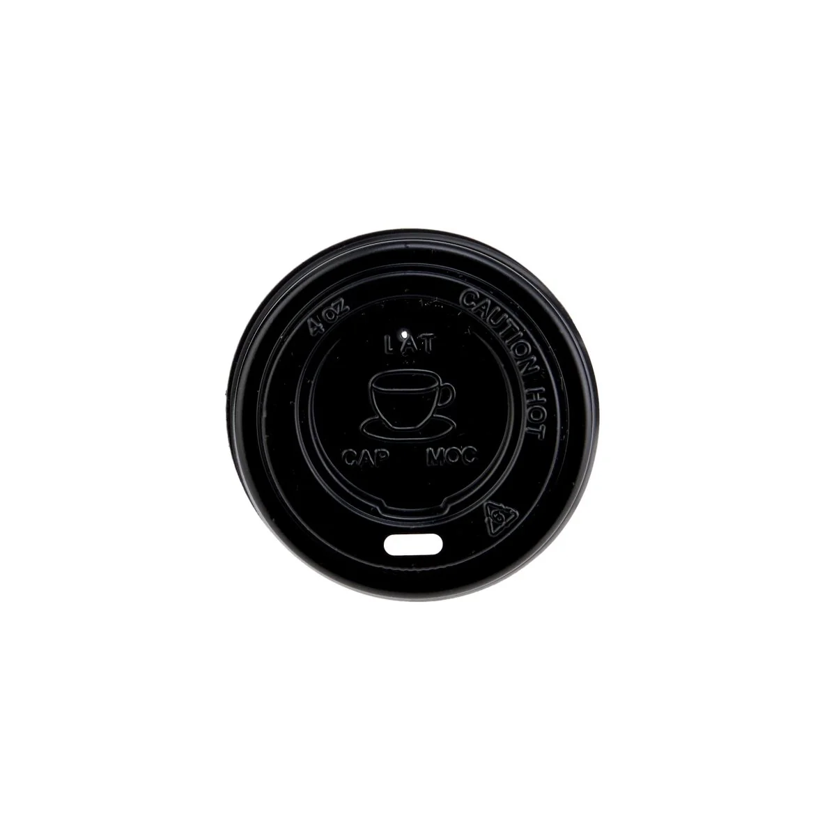 4 Oz White Lids for Paper Cups 1000 Pieces - Image 2