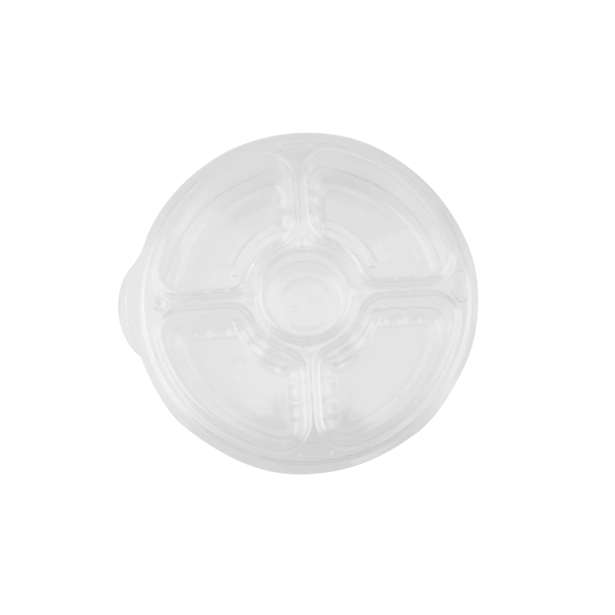 5 Compartment clear container with lid Lid 50 Pieces - Image 6