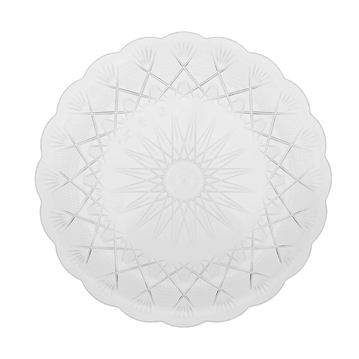 5 Pieces Round Crystal Plate - Image 7