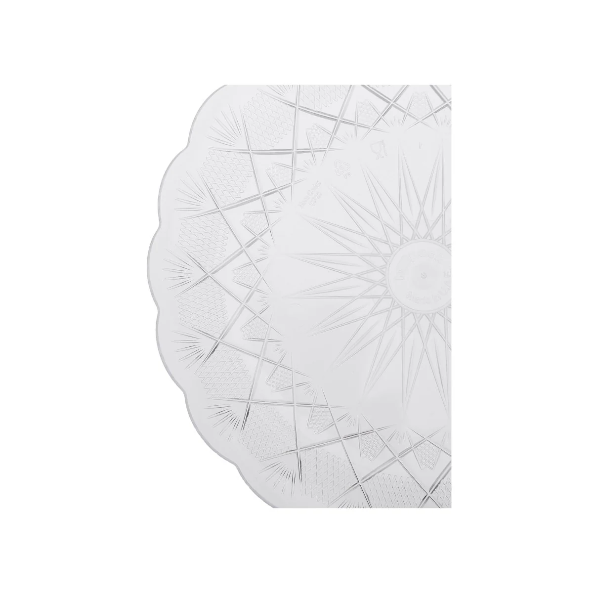 5 Pieces Round Crystal Plate - Image 9