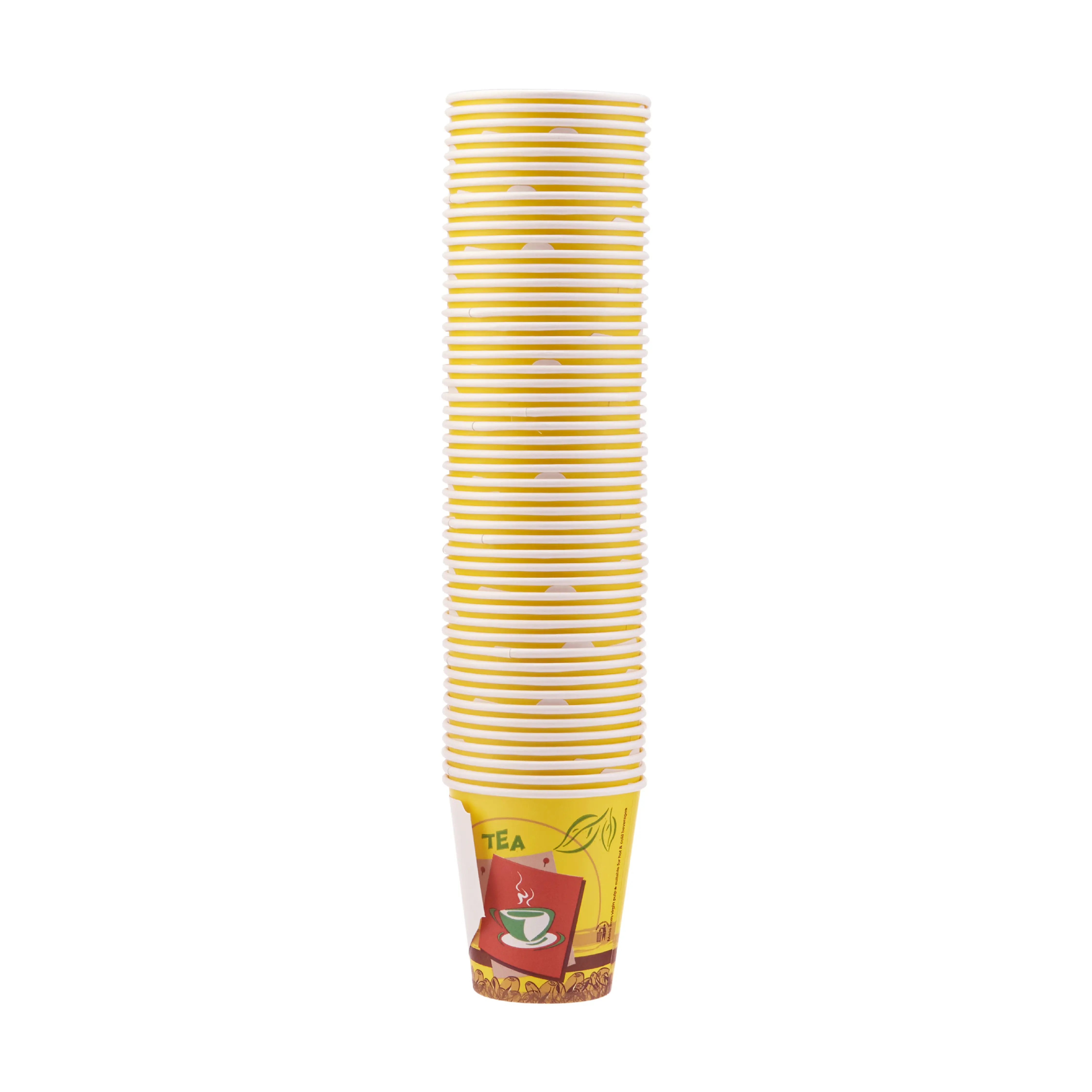 7 Oz Printed Single Wall Paper Cups with Handle - Image 9