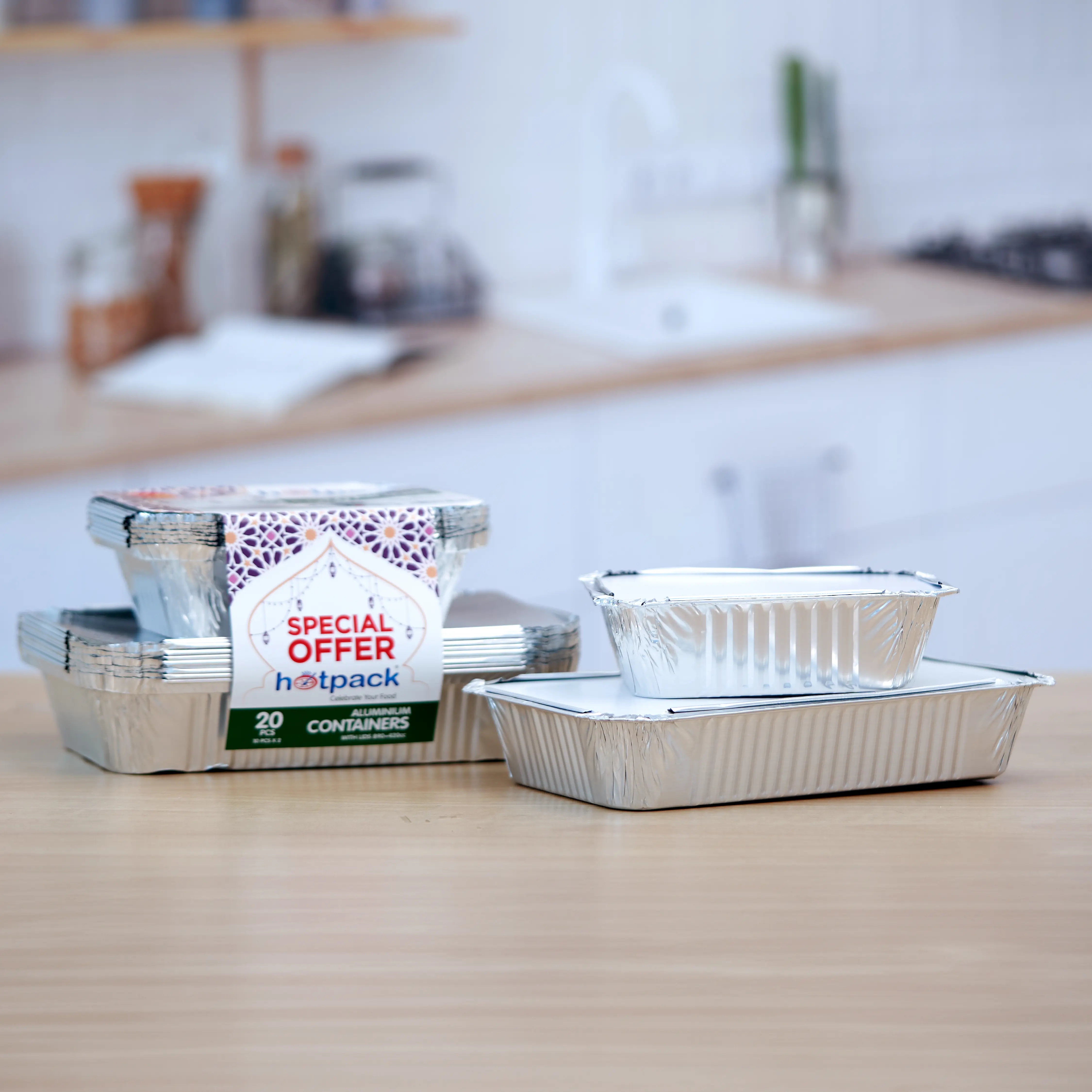 Aluminium Containers Combo Offer Pack (Pack of 2) - Image 2