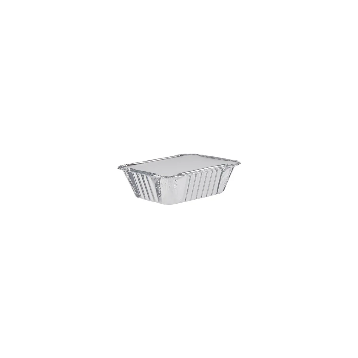 Aluminium Containers with Lid  8325 (127 mm Length x 100  mm Width x 35 mm Height)10 Pieces - Image 3