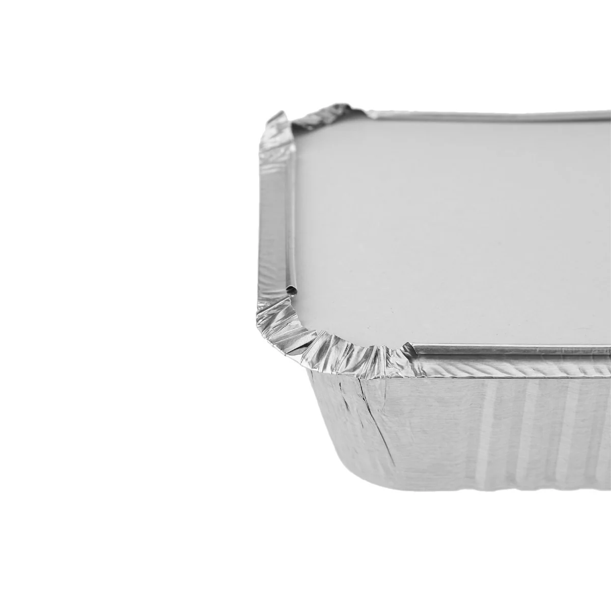 Aluminium Containers with Lid  8325 (127 mm Length x 100  mm Width x 35 mm Height)10 Pieces - Image 6