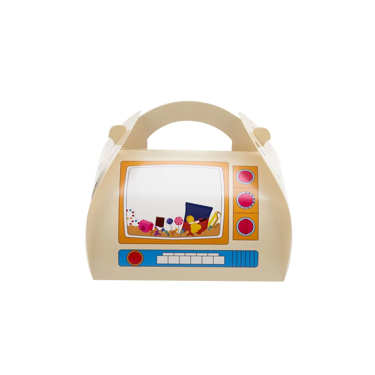 Arabic Theme Printed Kids Carry Gift Box With Window