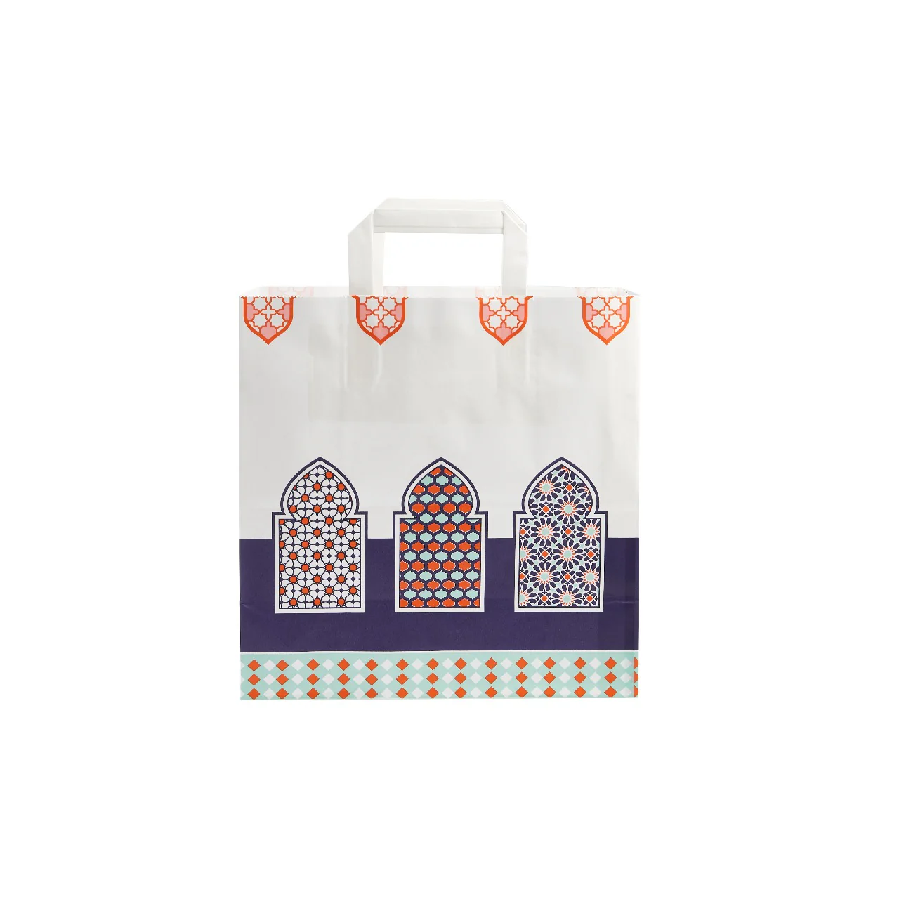 Arabic Theme Printed Paper Bag
