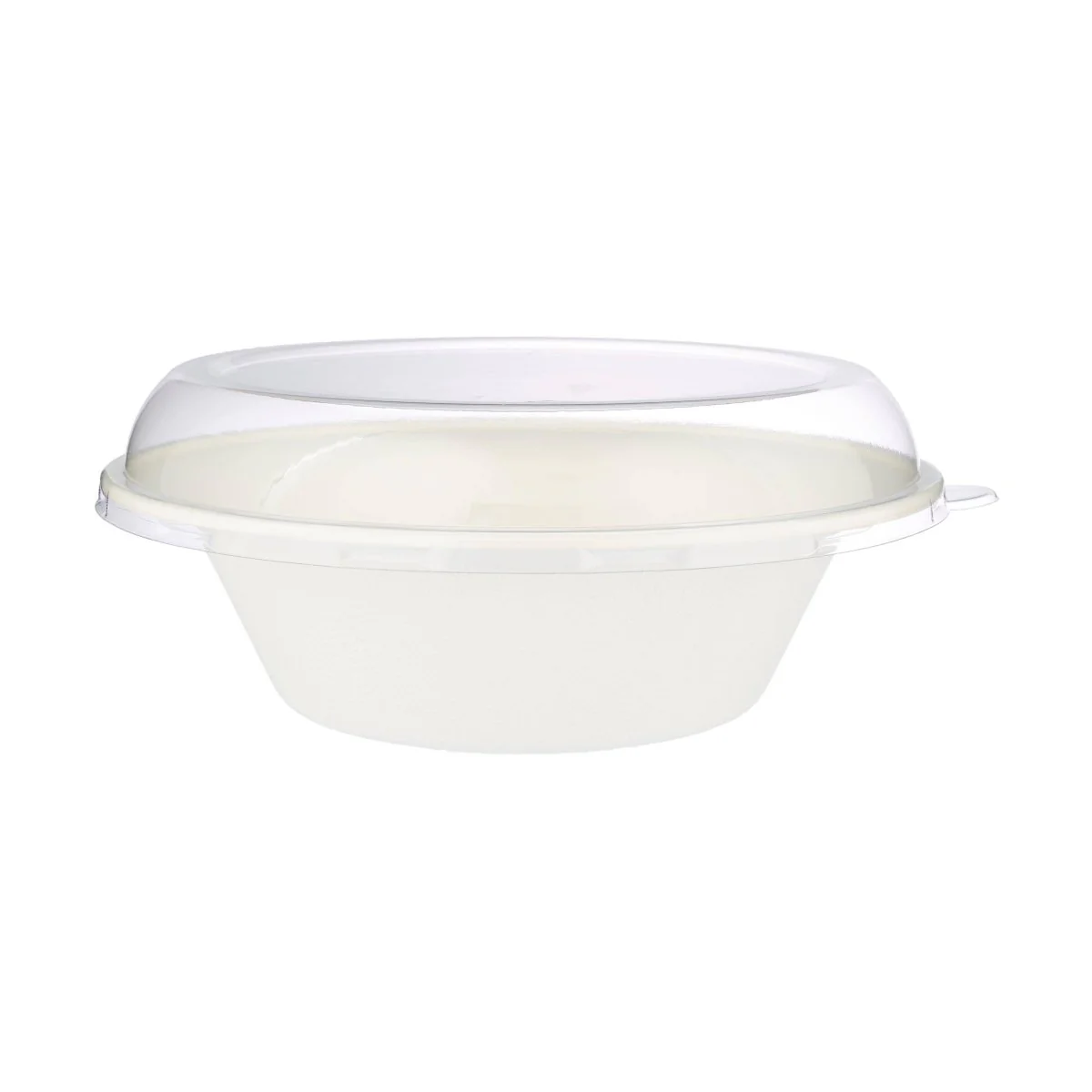 Bio-Degradable 32 Oz Wide Rim Bowl With Lid 5 Pieces - Image 2