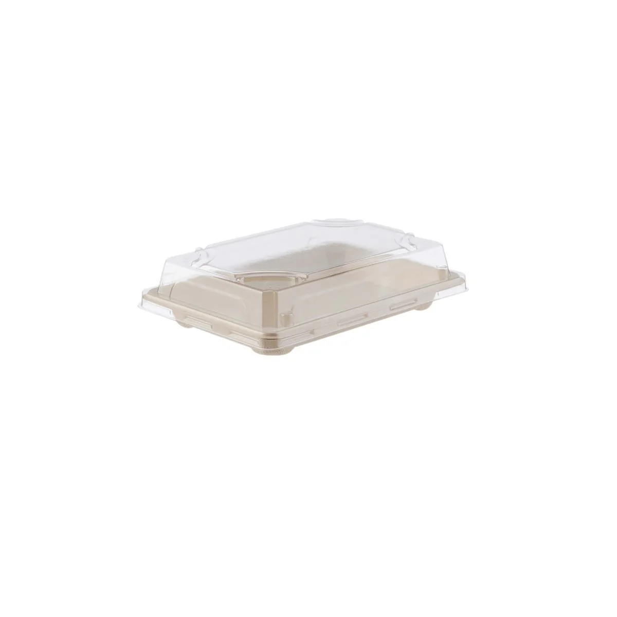 Bio-Degradable Sushi Container With Lid - Image 2