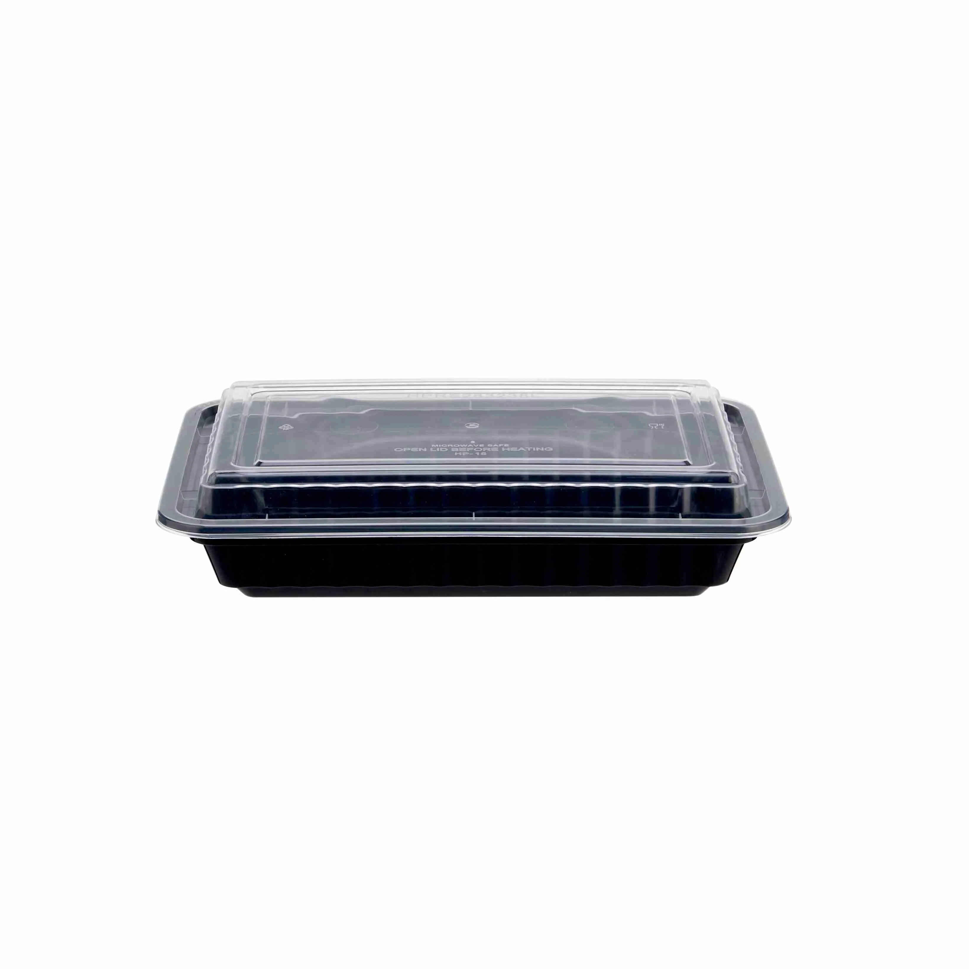 Black Base Heavy Duty Rectangular Container 28 oz | 300 Pieces - Image 7