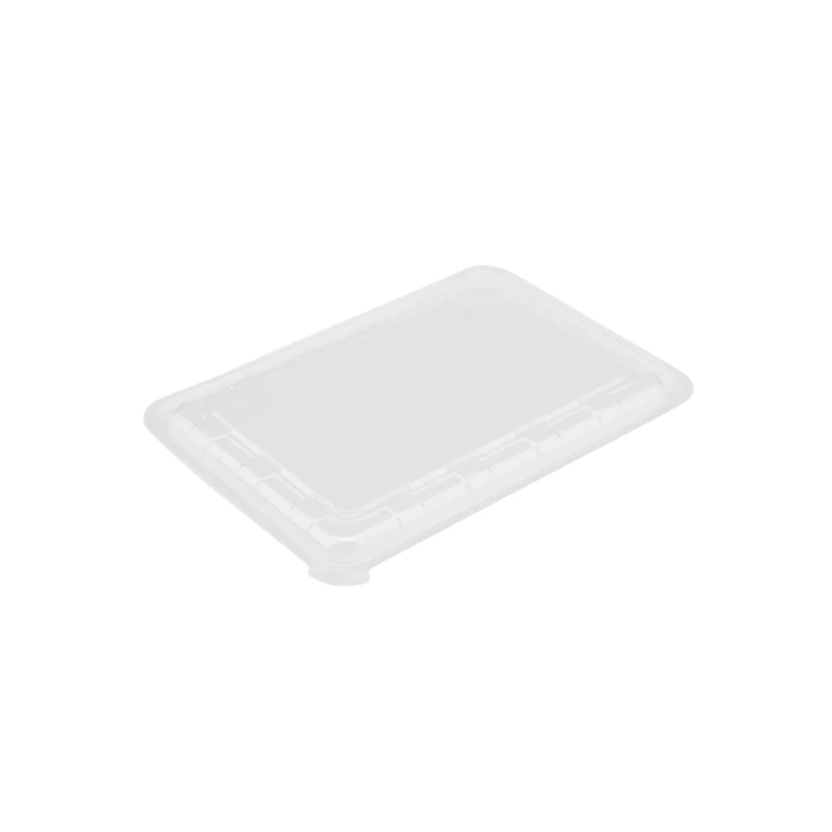 Black Base Rectangle Container With Lid 100 Pieces - Image 8