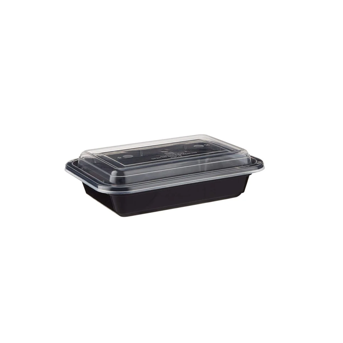 Black Base Rectangular Container - Image 4