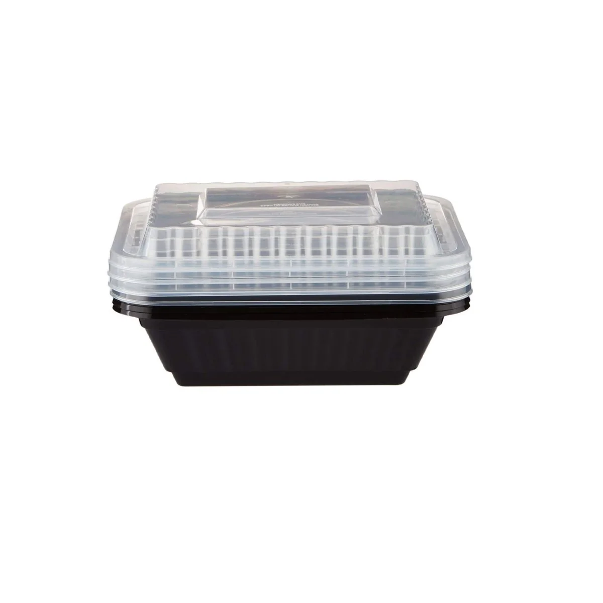 Black Base Rectangular Container 12 Oz 300 Pieces - Image 8