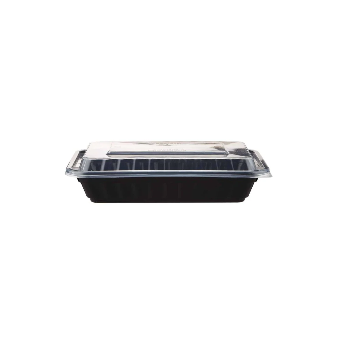 Black Base Rectangular Container 16 Oz 300 Pieces