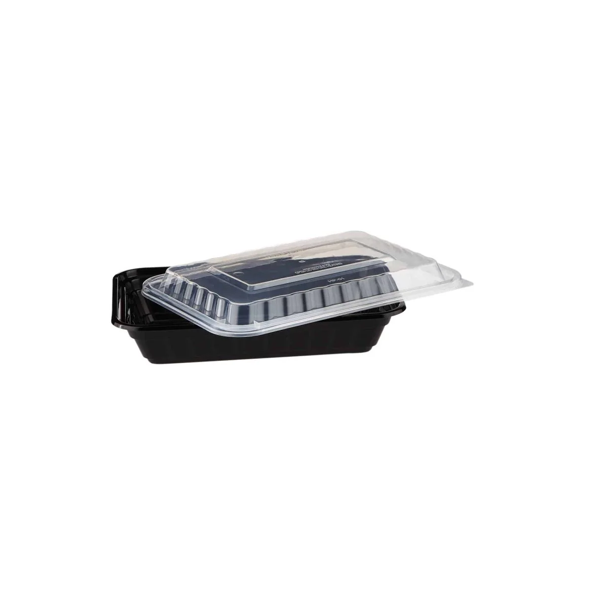 Black Base Rectangular Container 16 Oz 300 Pieces - Image 6
