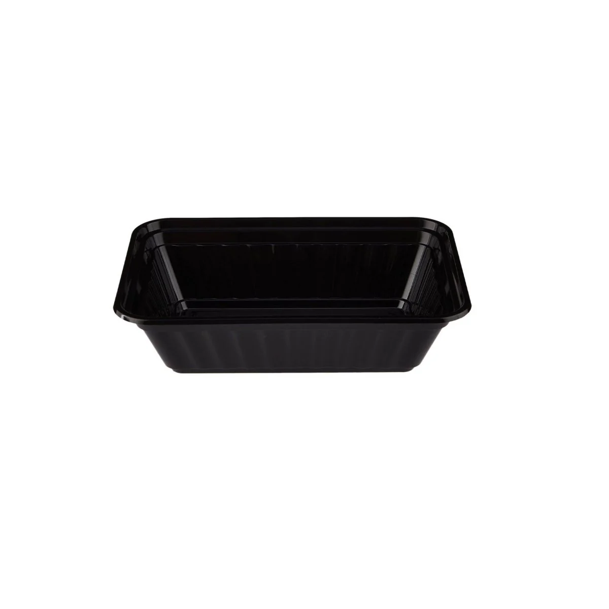 Black Base Rectangular Container 24 Oz 300 Pieces - Image 2