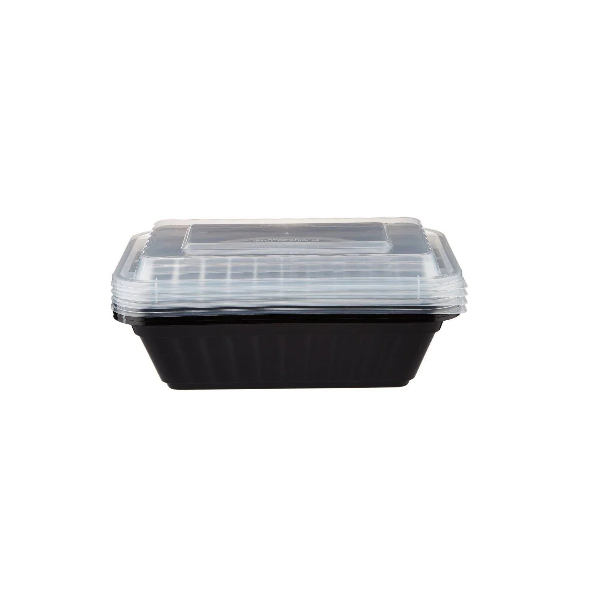 Black Base Rectangular Container 24 Oz 300 Pieces - Image 8