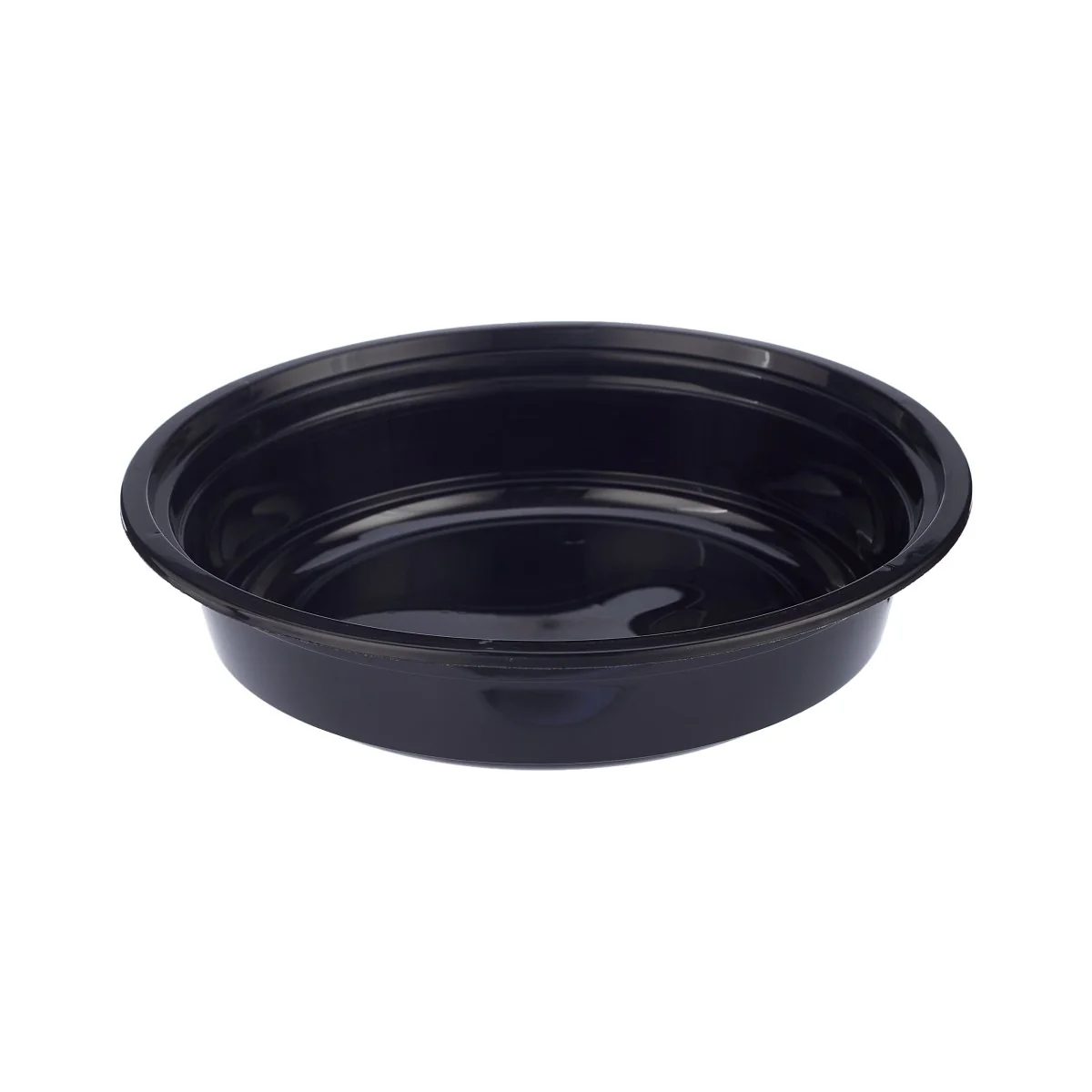Black Base Round Container With lid 5 Pieces - Image 8