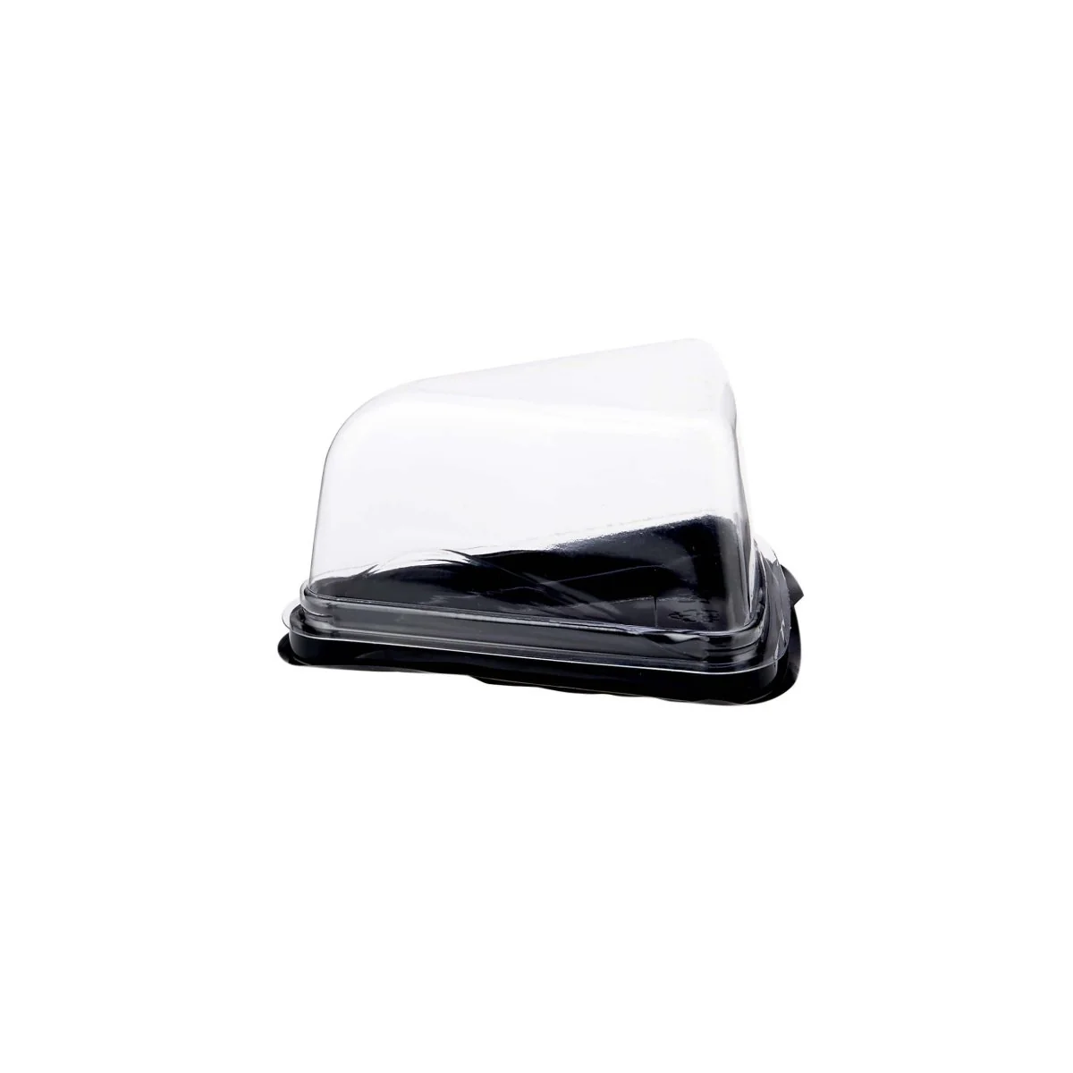 Black base Triangle Cake slice container - Image 3