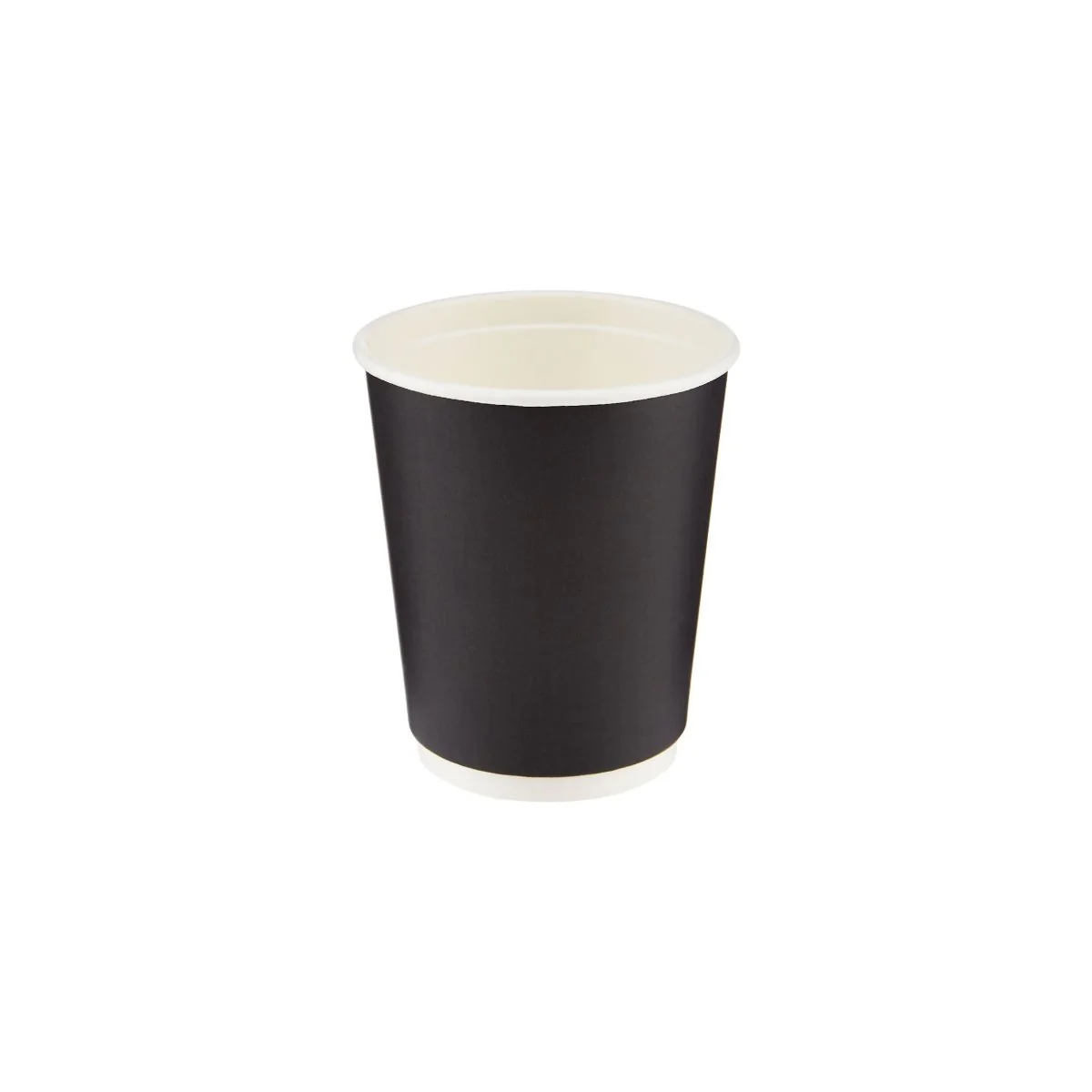 Black Double Wall Paper Cups - Image 2