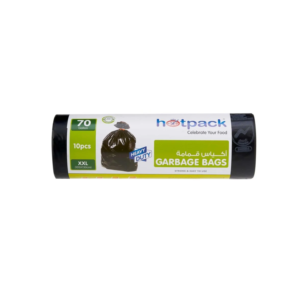 Black Heavy Duty Garbage Bag Roll - Image 13