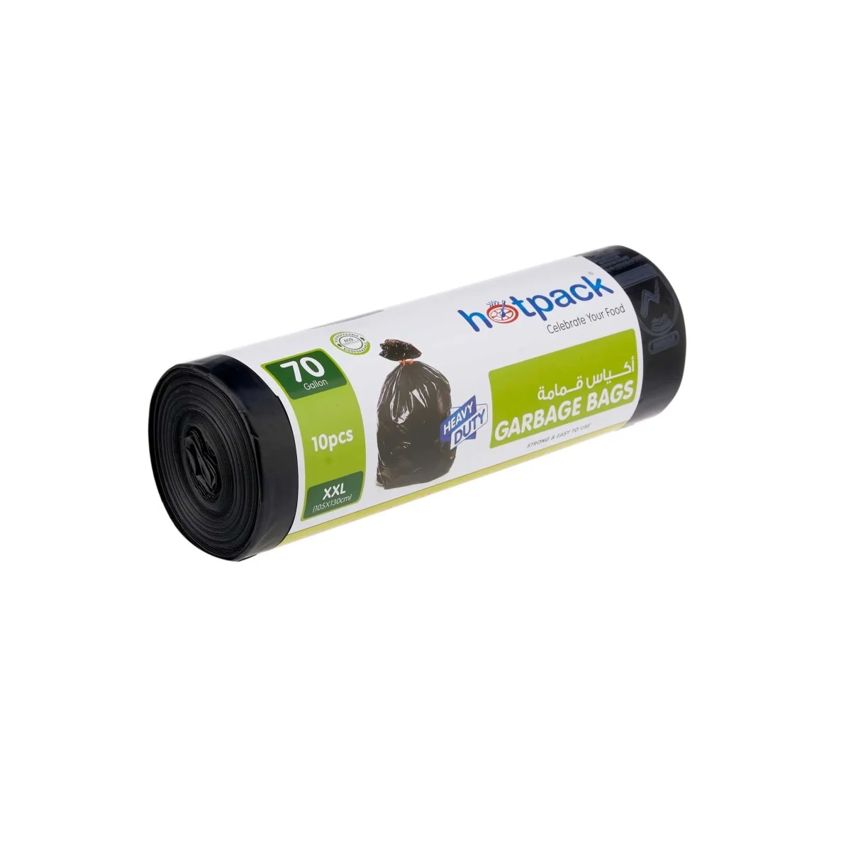 Black Heavy Duty Garbage Bag Roll - Image 14