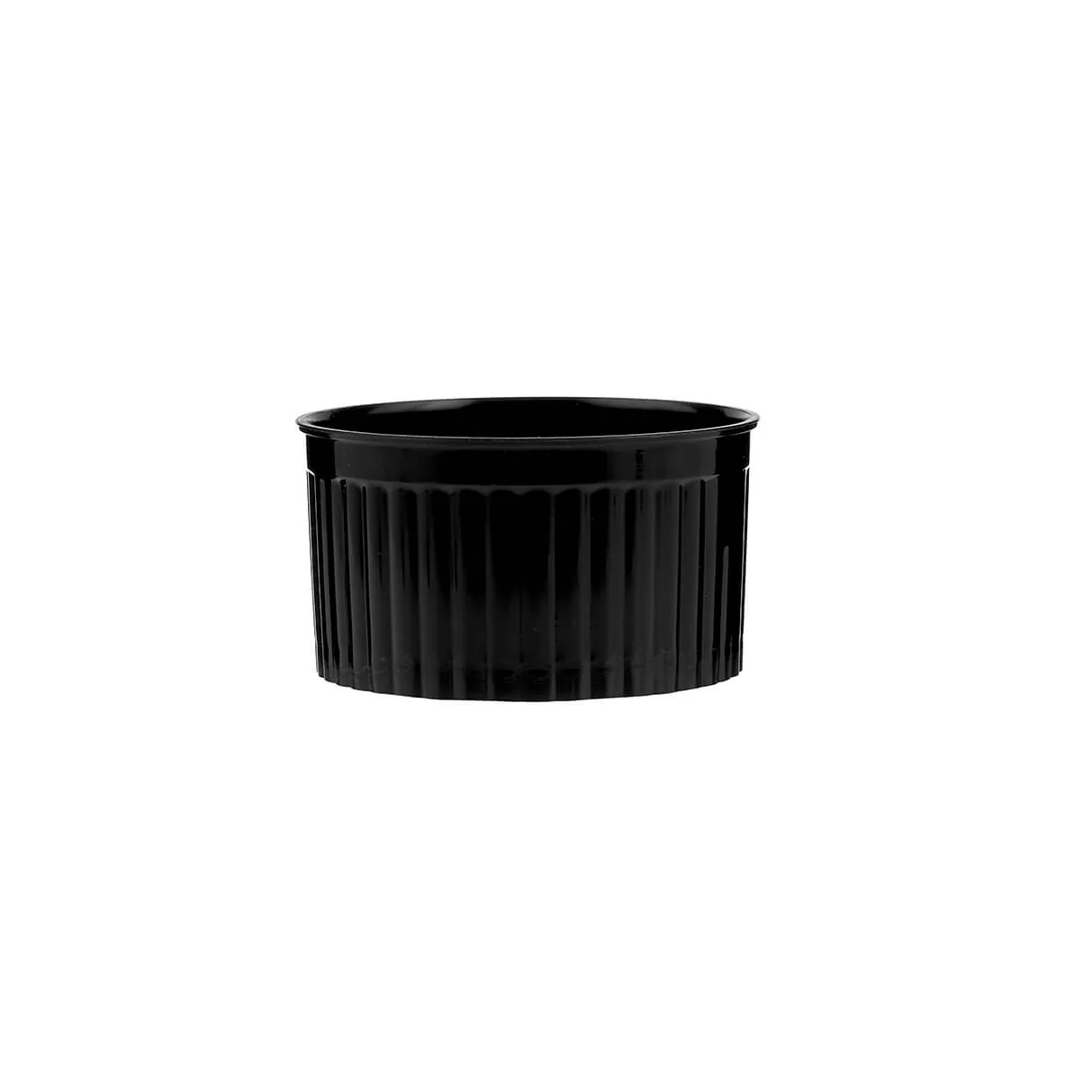 Black Ramekin Cup With Lid - Image 11