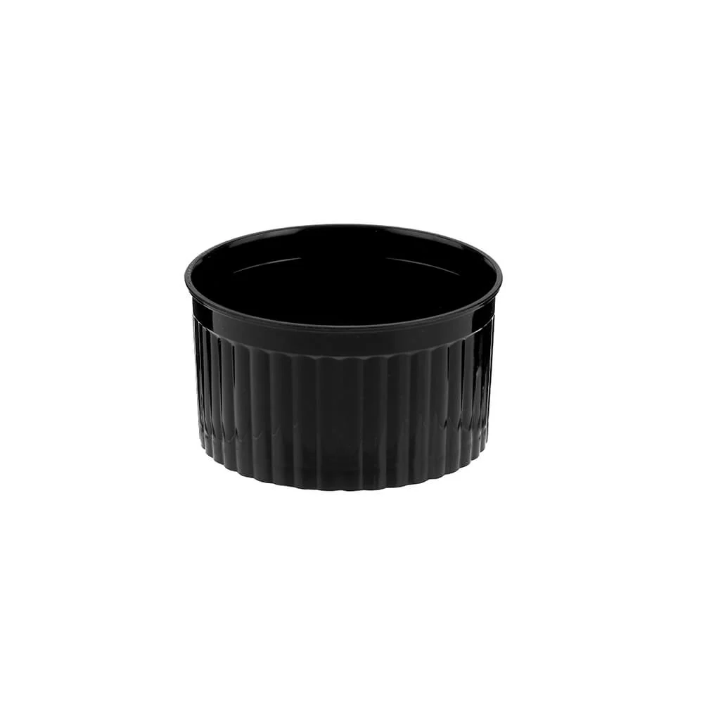 Black Ramekin Cup With Lid - Image 5