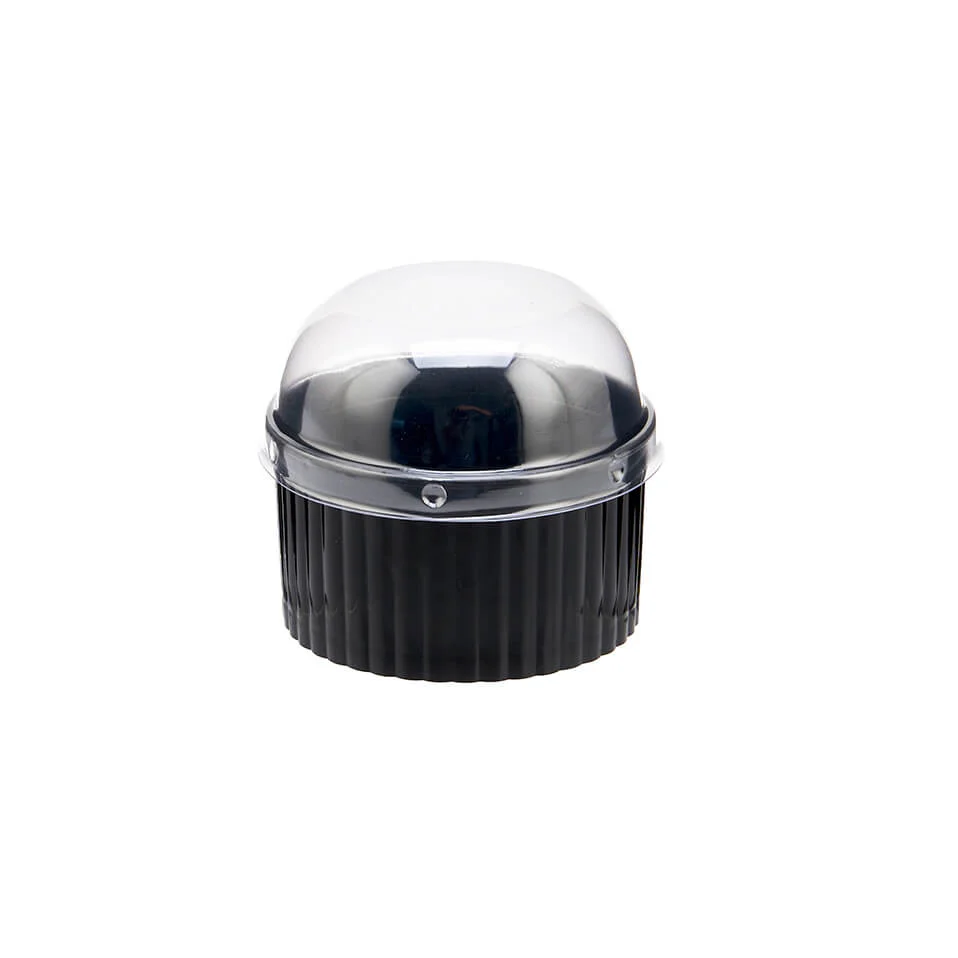 Black Ramekin Cup With Lid - Image 6