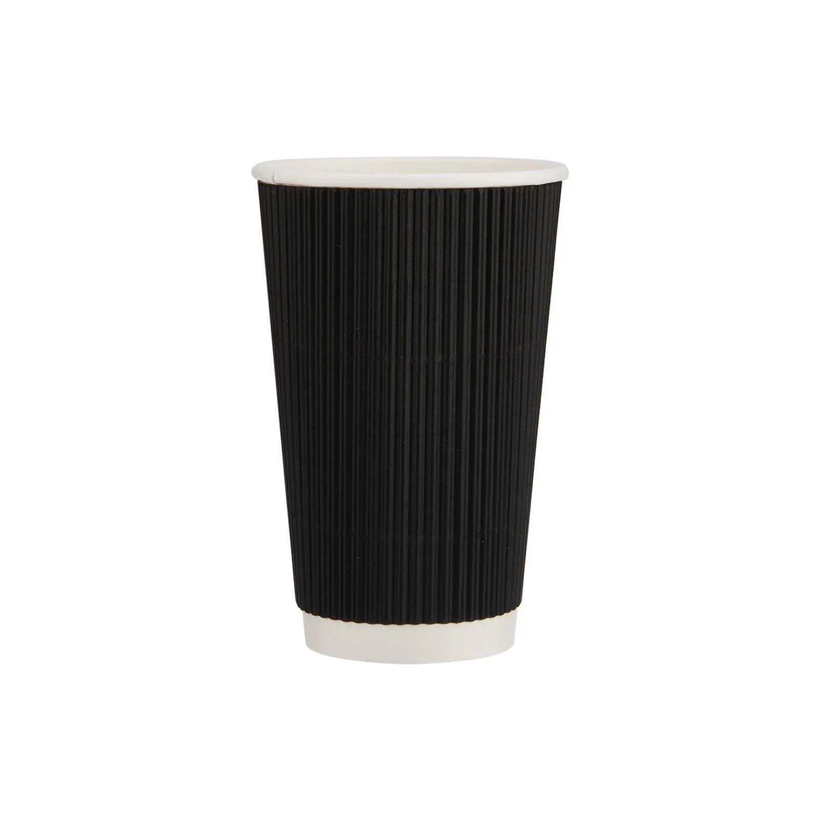 Black Ripple Paper Cups - Image 6