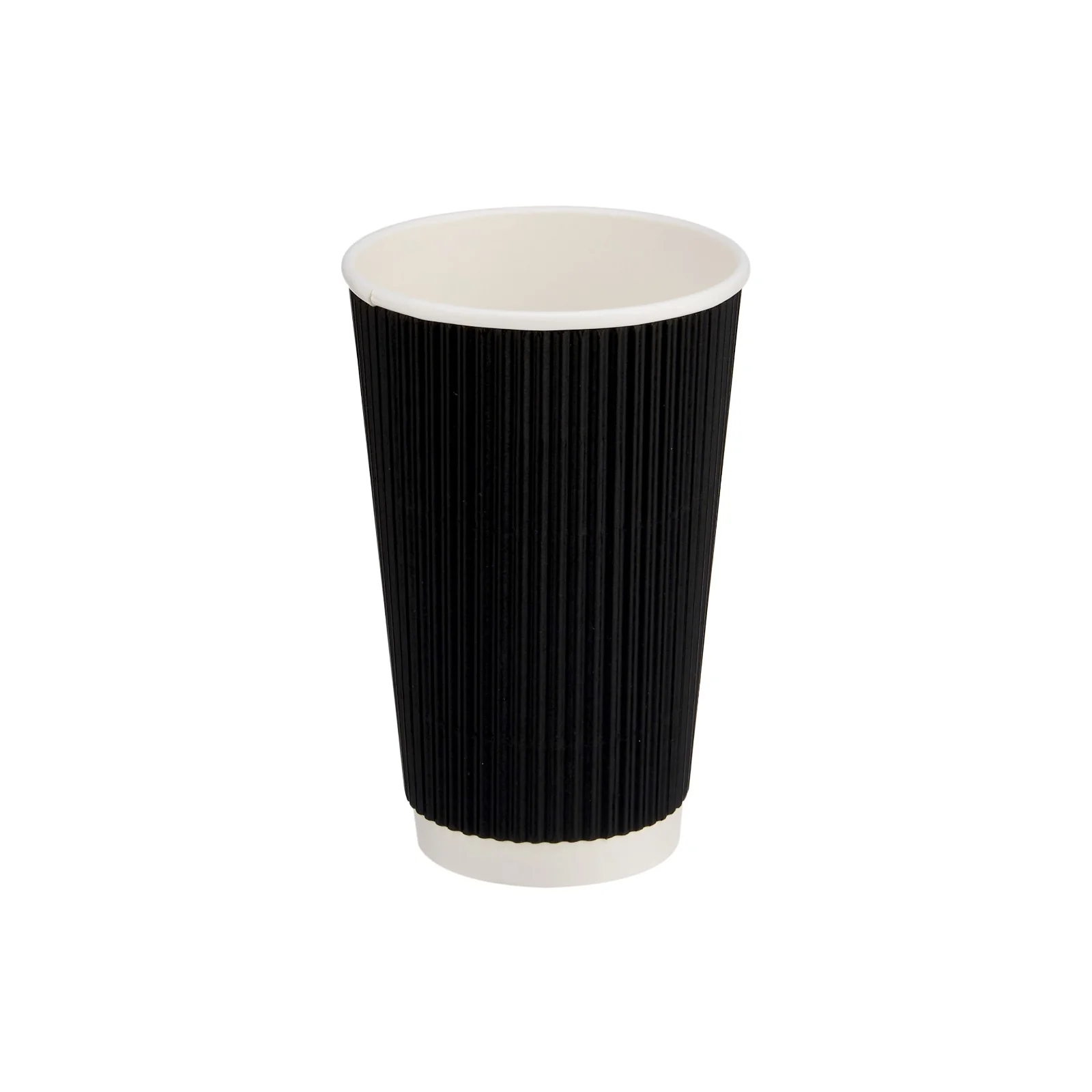 Black Ripple Paper Cups - Image 7