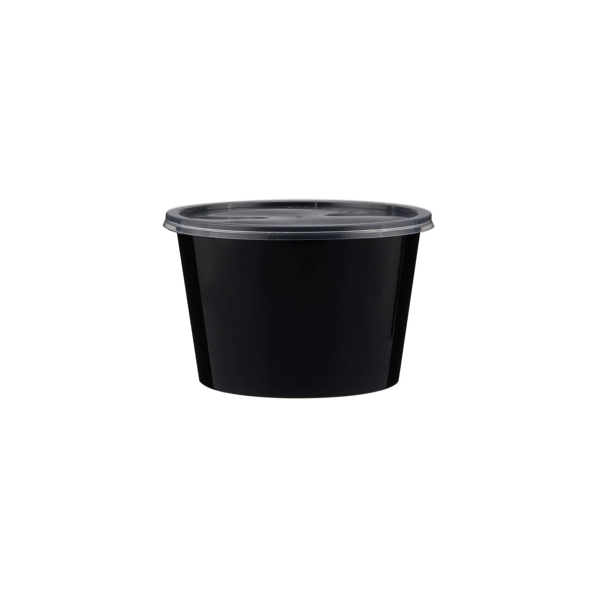Black Round Microwavable Container - Image 13