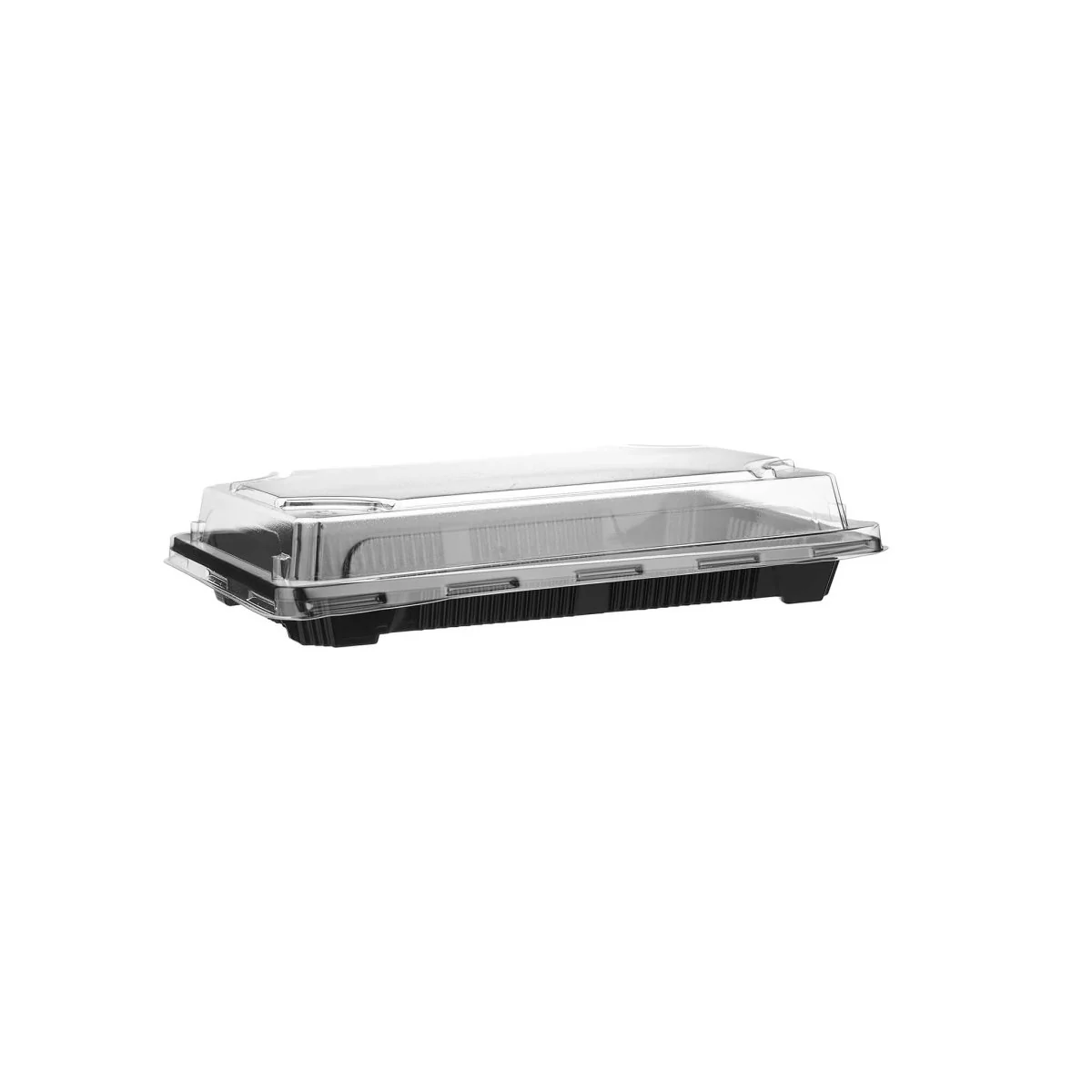 Black Sushi Container with Lid - Image 11