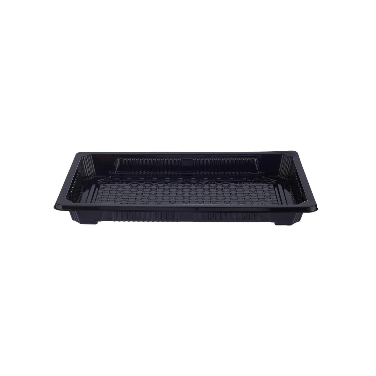 Black Sushi Container with Lid - Image 13