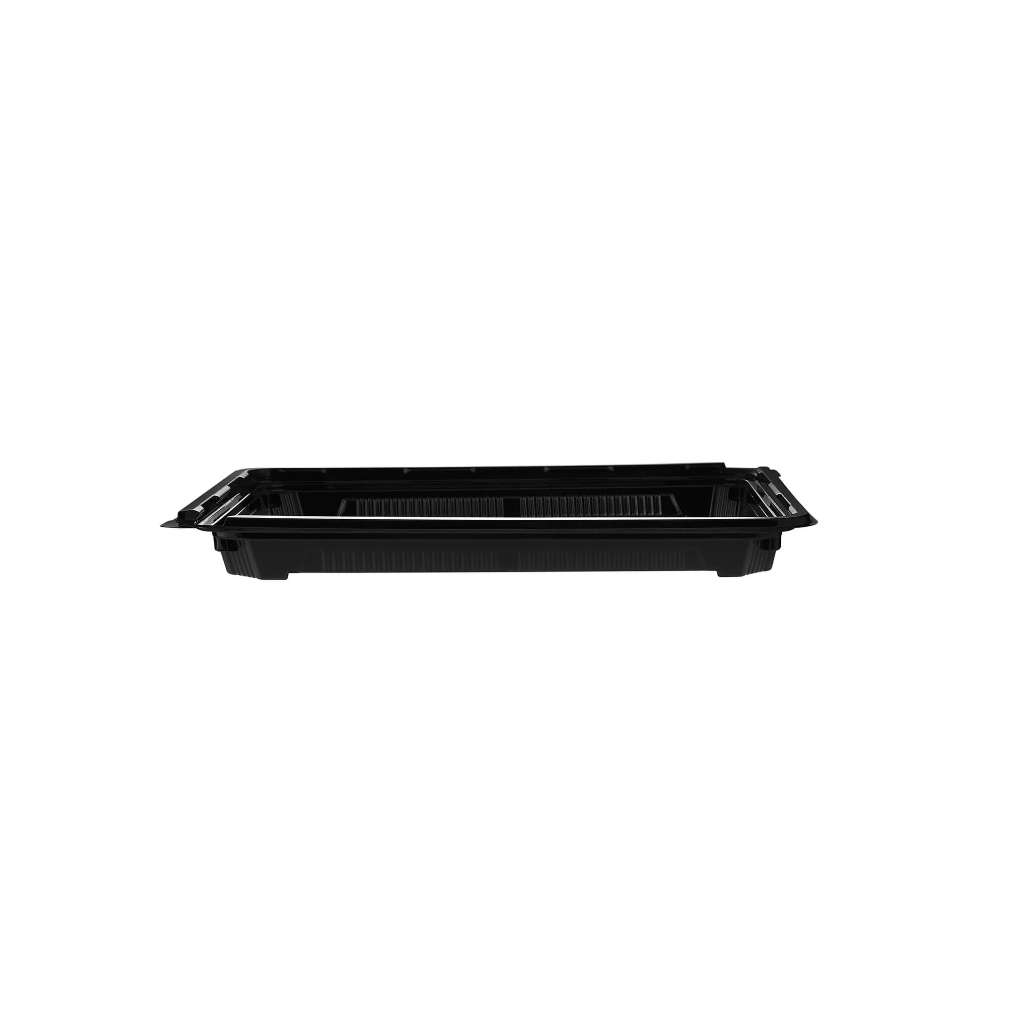Black Sushi Container with Lid - Image 17
