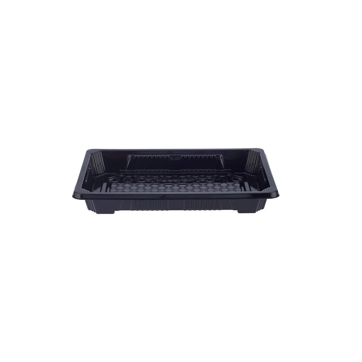 Black Sushi Container with Lid - Image 7