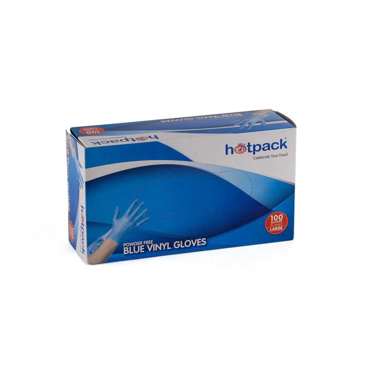 Blue Powder Free Vinyl Gloves - Image 10