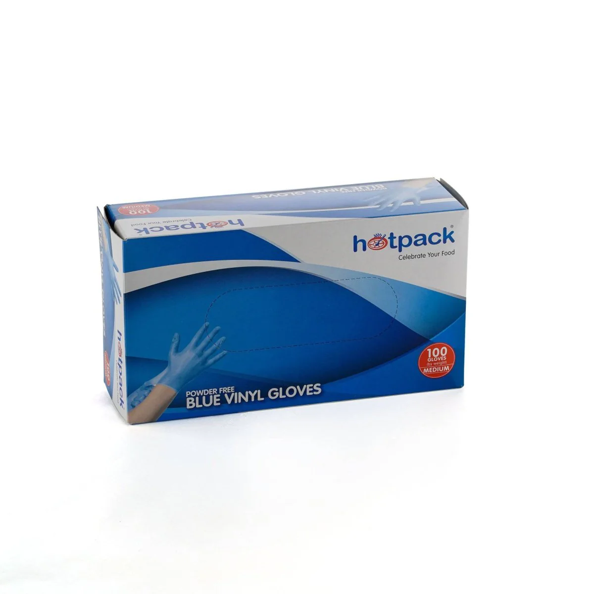 Blue Powder Free Vinyl Gloves - Image 7
