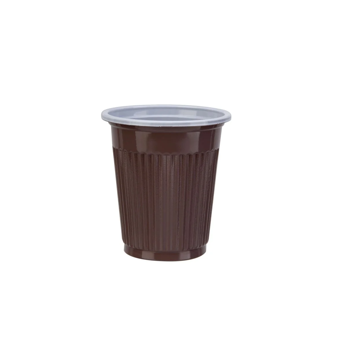 Brown Plastic Dispenser Cup
