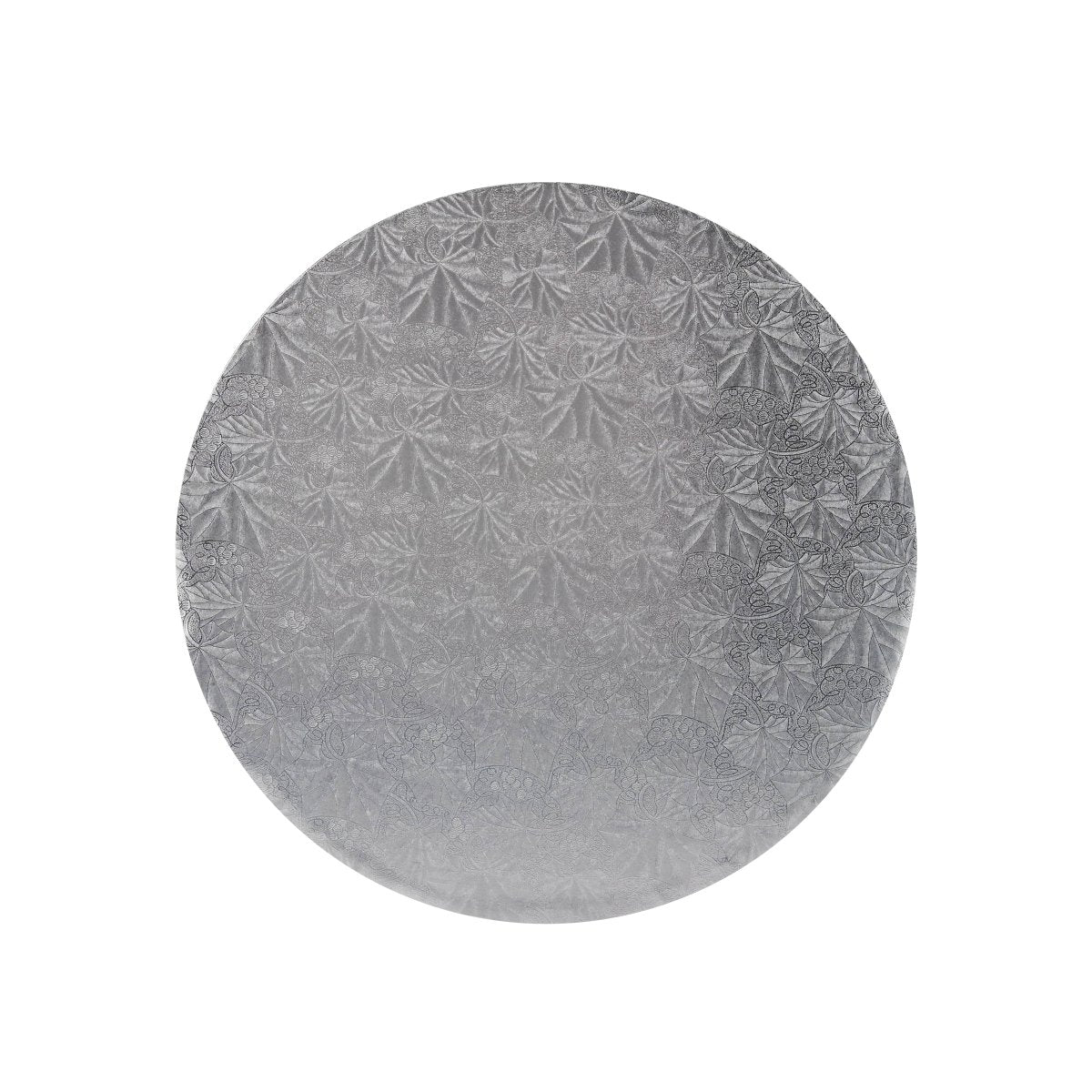 Cake Drum Board Round Silver - Image 2