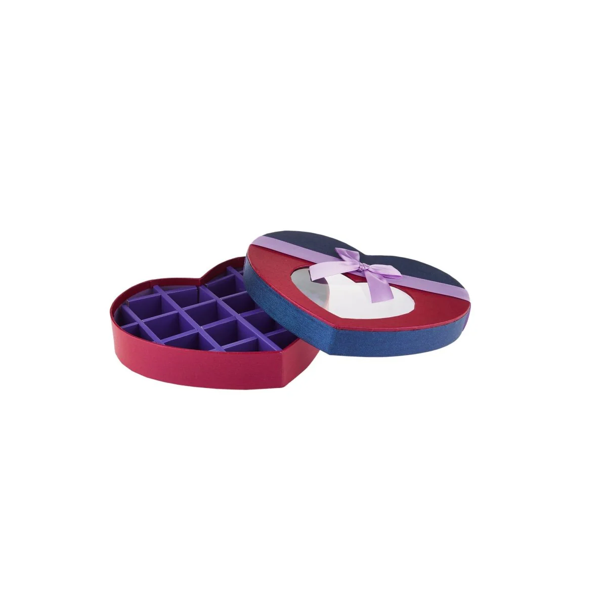 Chocolate Gift Box Heart Shape 21 Division - 1 Piece - Image 12