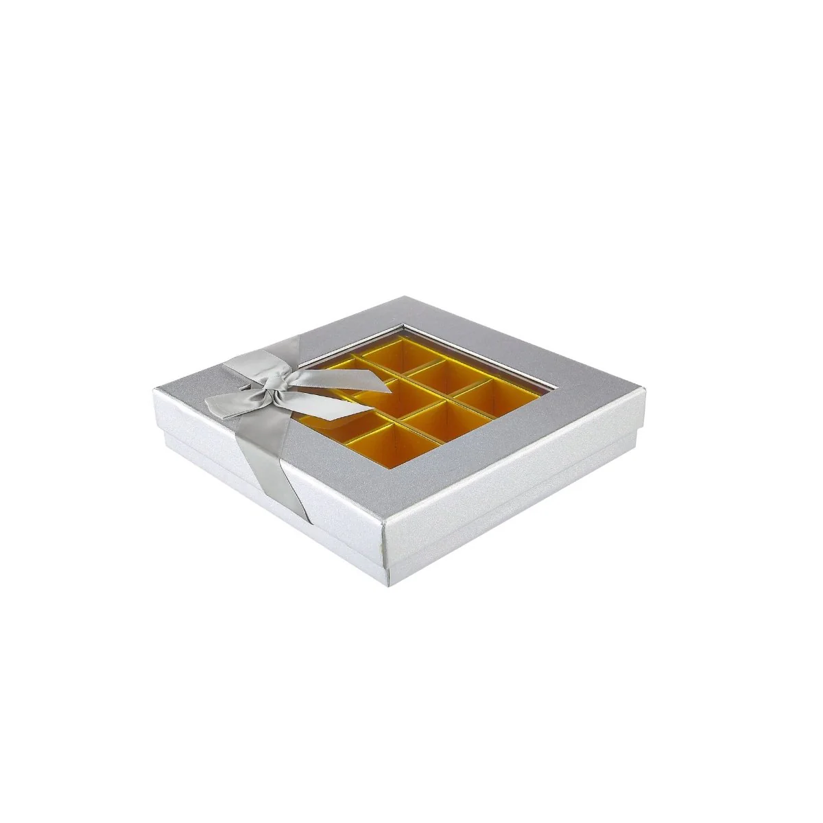 Chocolate Gift Box Square Shape 16 Division - 1 Piece - Image 13