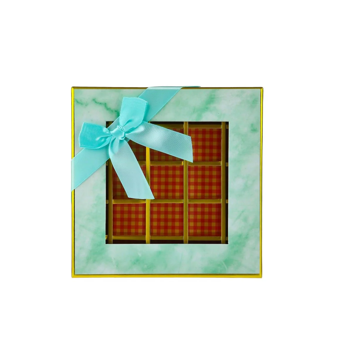 Chocolate Gift Box Square Shape 16 Division - 1 Piece - Image 18
